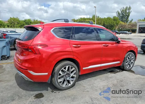 2023 Hyundai Santa Fe Calligraphy из США, поврежденный, VIN 5NMS54AL9PH549300